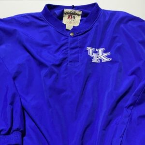 Kentucky University Wildcats 2xl pullover jacket blue.  Football